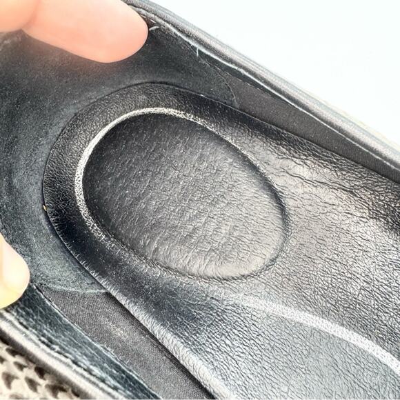 Dansko Orla Mary Jane Buckle Comfort Shoe Grey Snakeskin Size 40 Office Granny - Picture 12 of 13